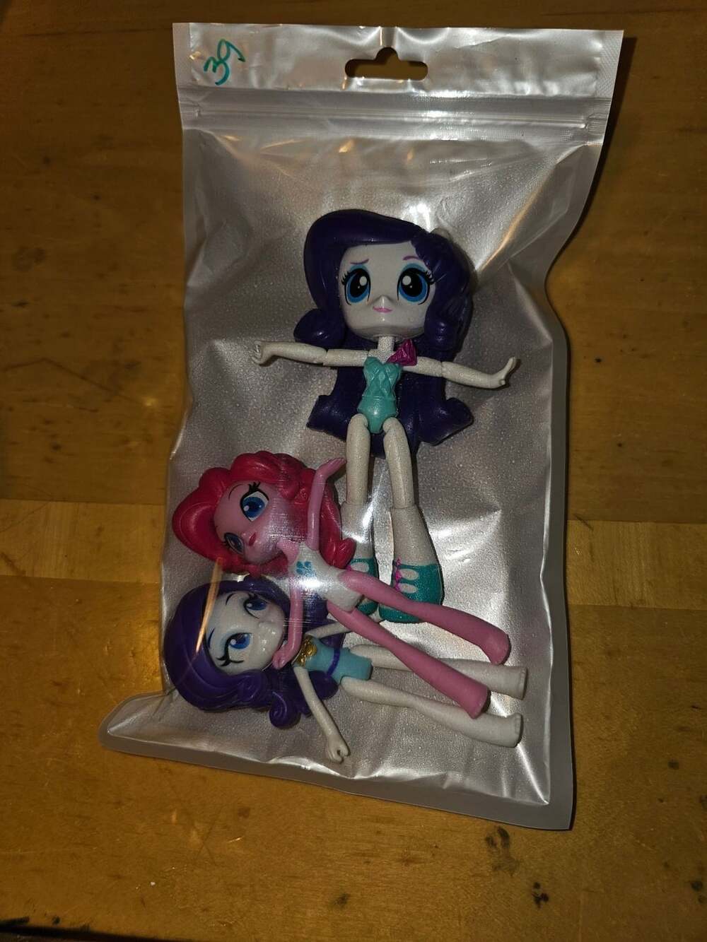 39 Hasbro My Little Pony Equestria Girls Minis Lot Of 3 Dolls